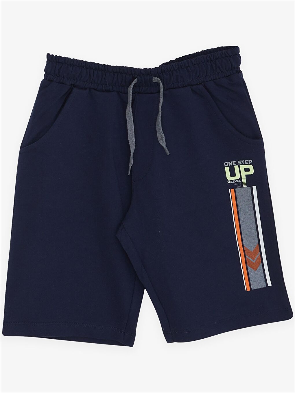 Yeşil Bisiklet Yaka Baskılı Kısa Kollu Erkek Çocuk Tişört ve Şort-3