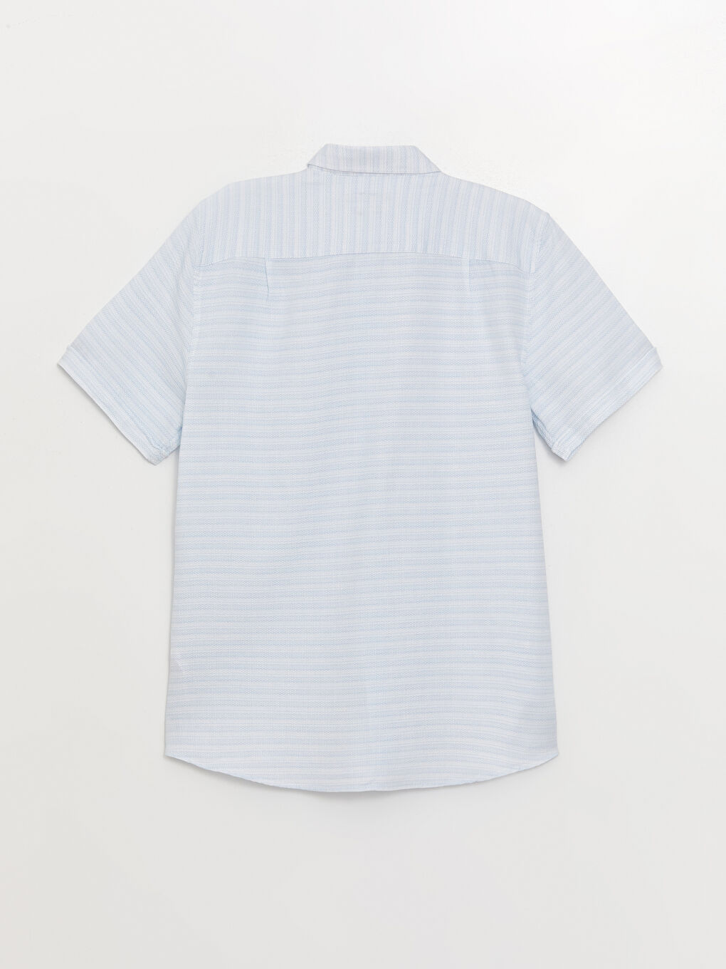 قميص رجالي بأكمام قصيرة وقصة عادية ونقشة-6