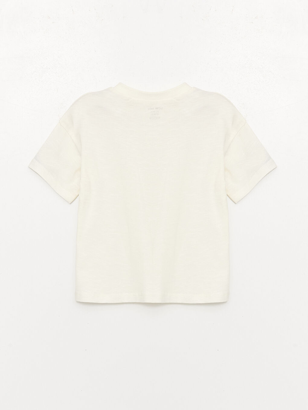 Crew Neck Basic Baby Boys' T-Shirt-1