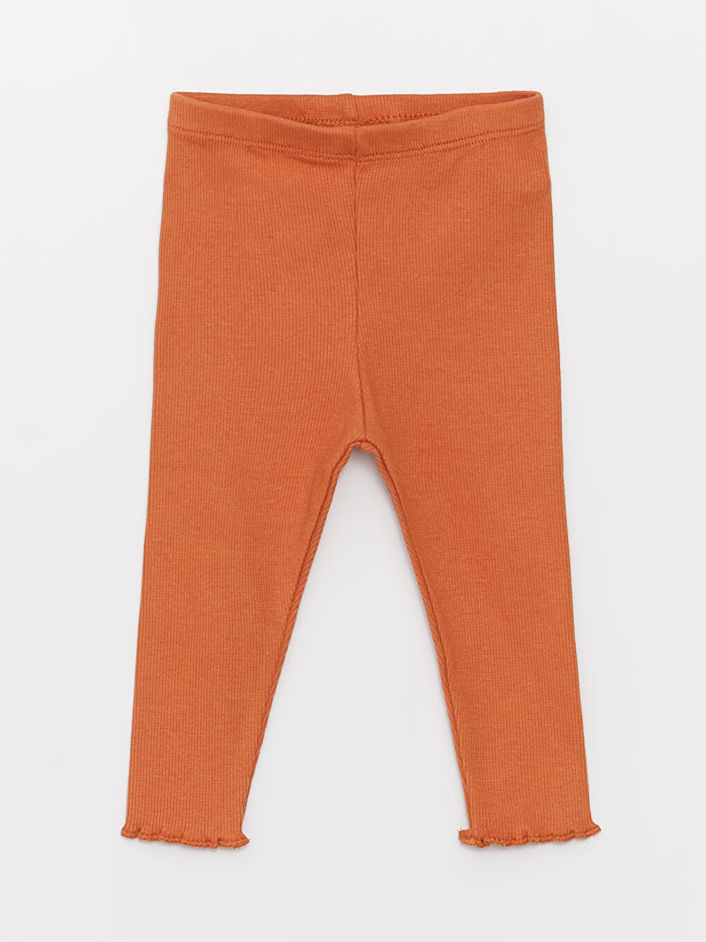 Lila Beli Lastikli Kız Bebek Tayt 3'lü-3