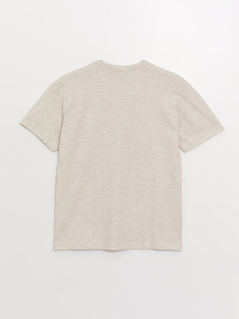 Tunique en Sweatshirt à Manches Courtes Imprimée pour Femmes Col Rond-6