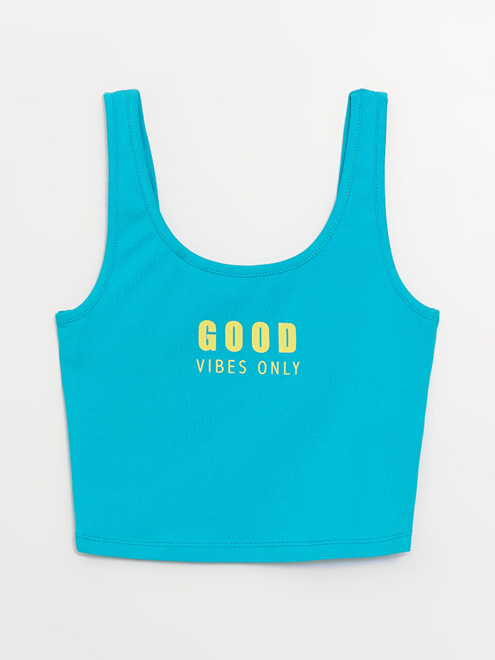 Women's Crop with U Neck Printed Straps -S3K497Z8-GBS