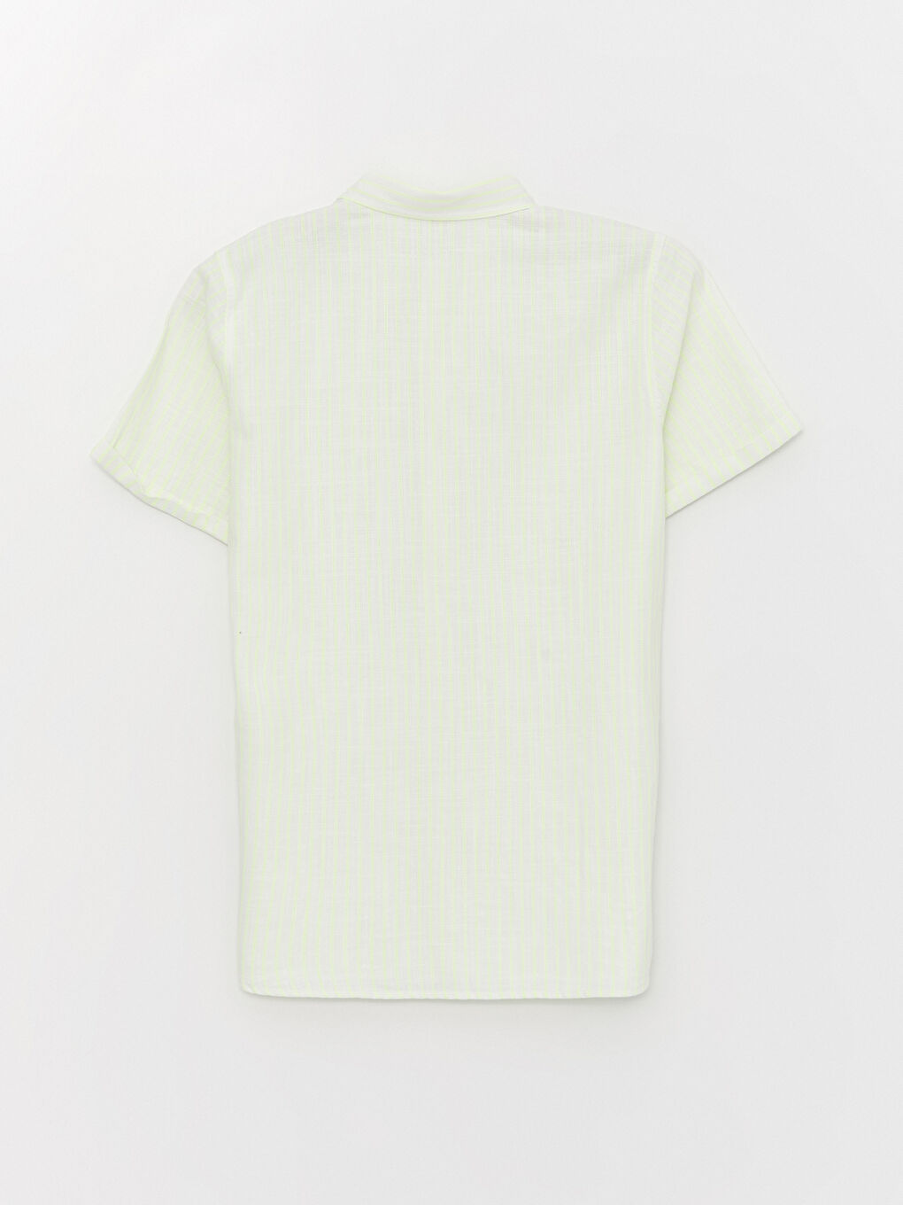 Yeşil Kısa Kollu Erkek Çocuk Gömlek-4