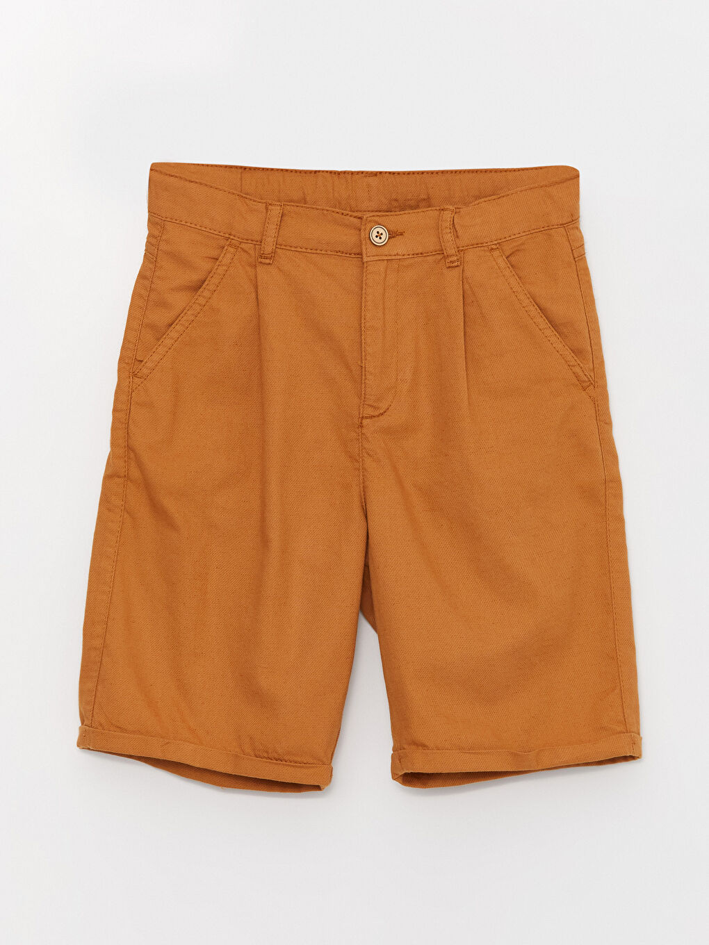 شورت للأولاد بمقاس مريح من مزيج الكتان-2