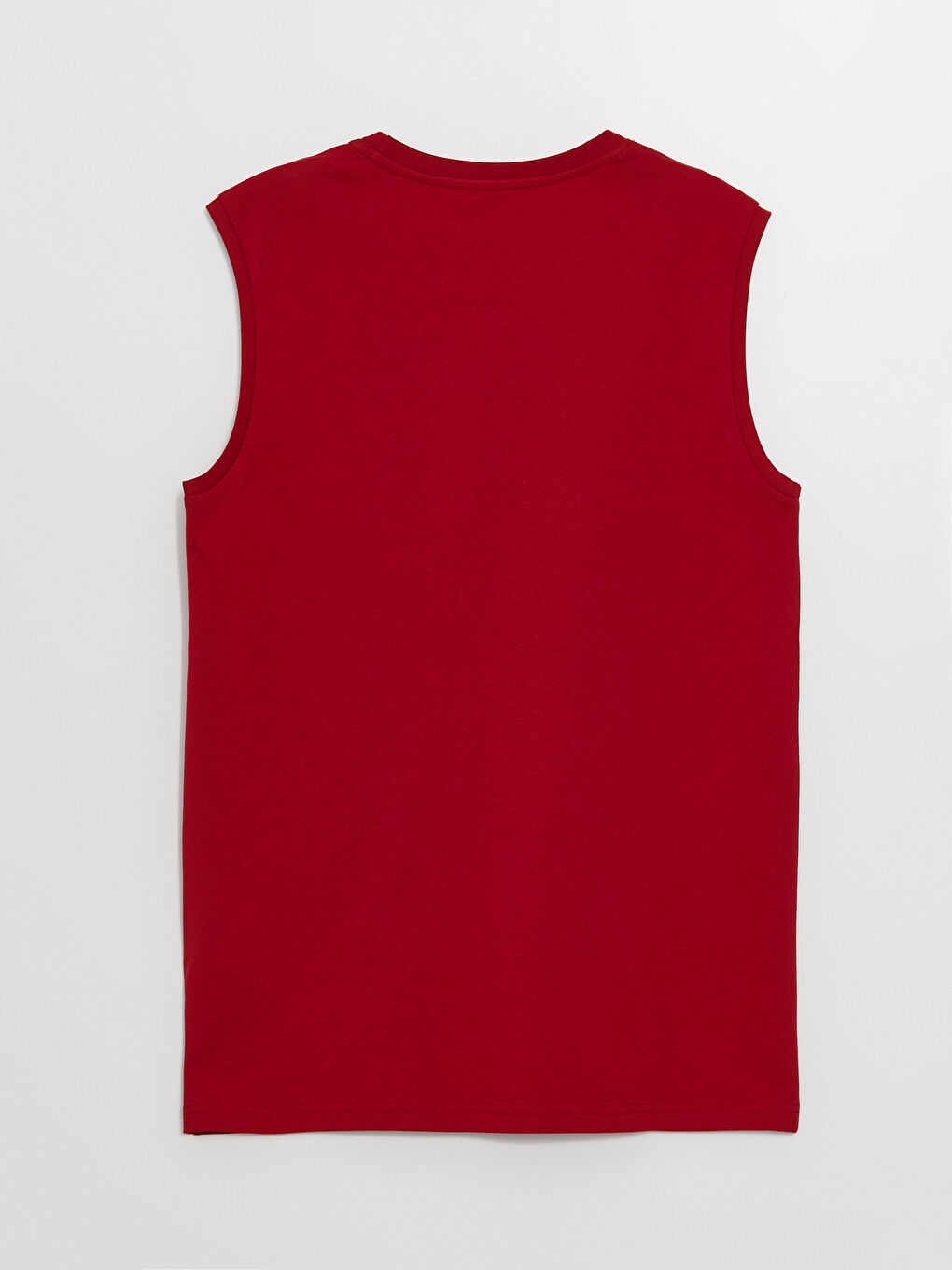 LCWAIKIKI Classic Crew Neck Printed Jersey Men's Sleeveless T-Shirt -S3K645Z8-HKD