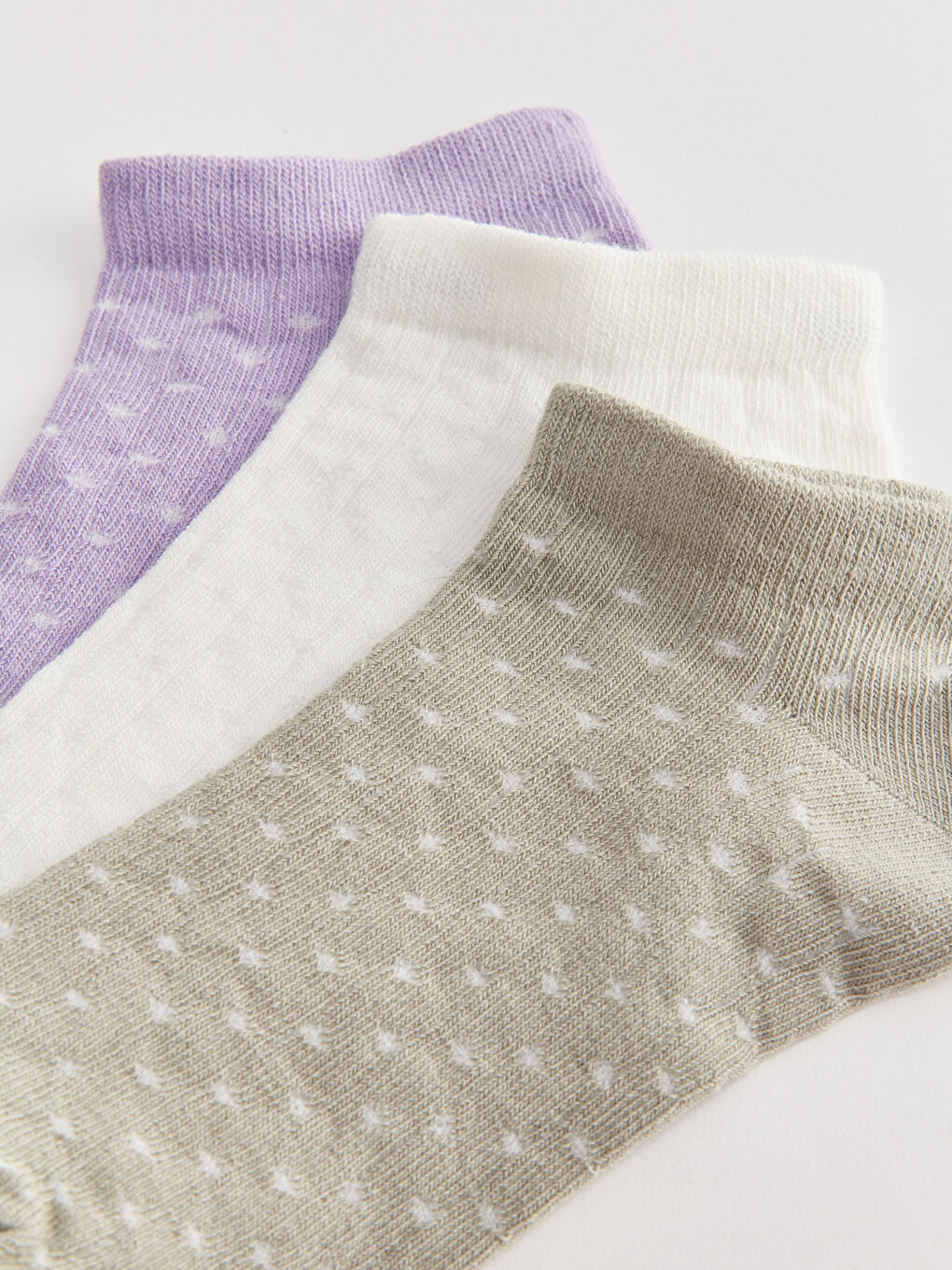 Polka Dot Women's Trainer Socks 3-Pack-2