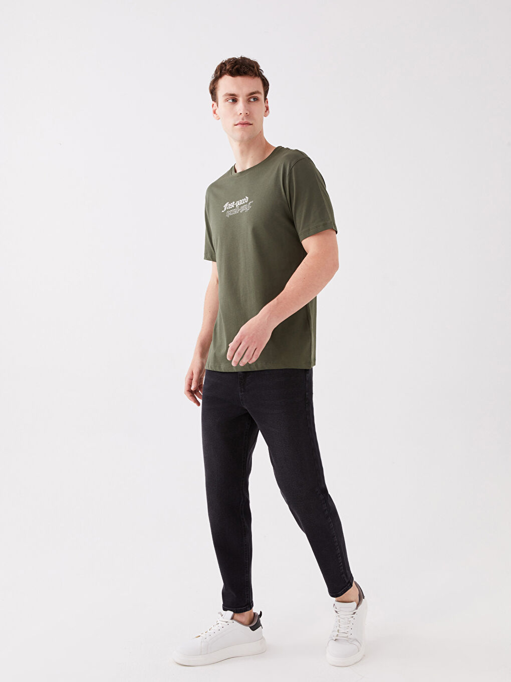 Siyah 710 Loose Fit Erkek Jean Pantolon