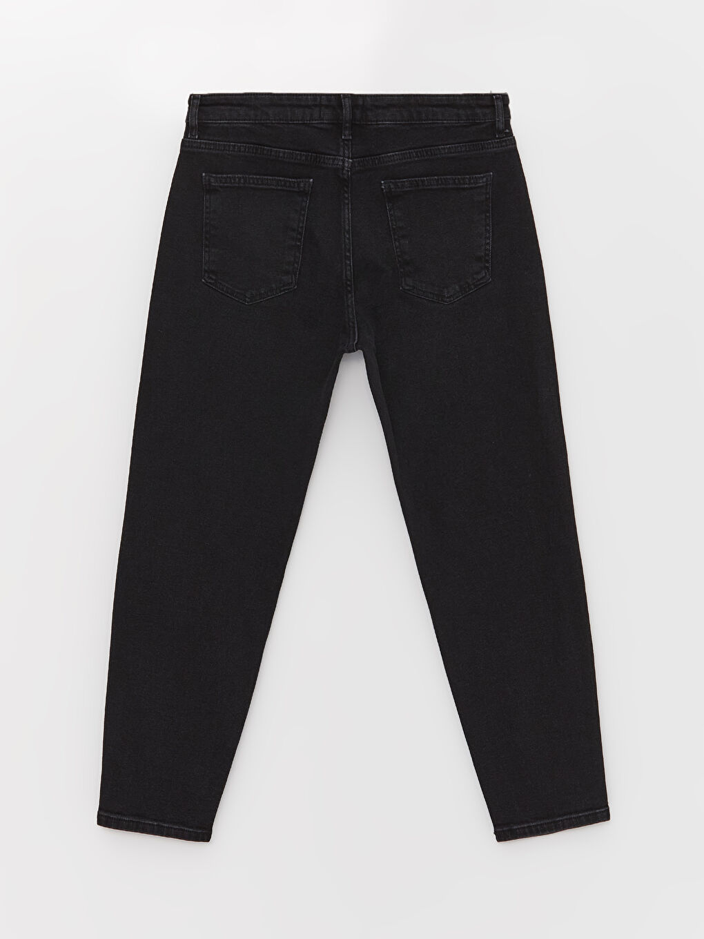 Siyah 710 Loose Fit Erkek Jean Pantolon-6
