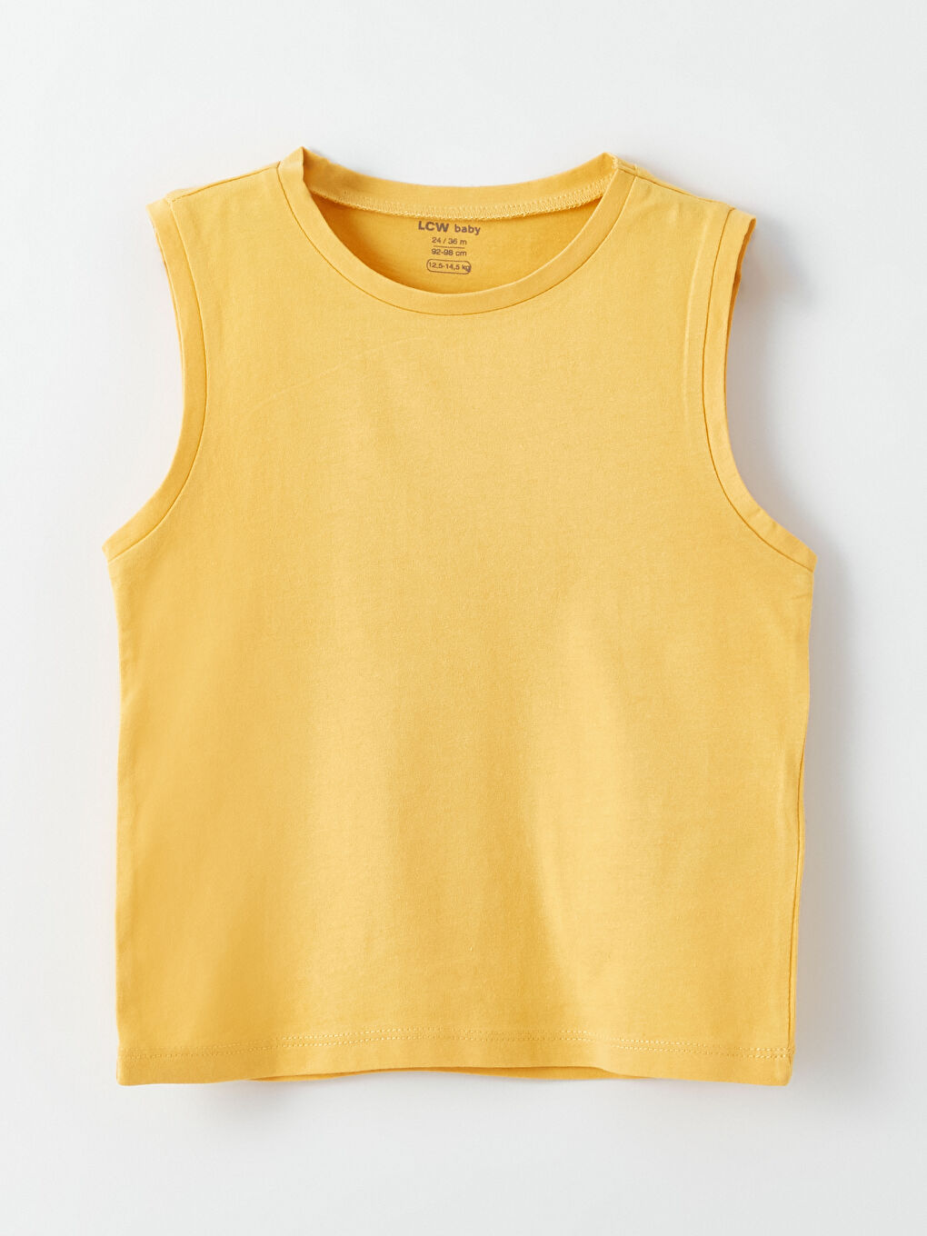 Bej Bisiklet Yaka Erkek Bebek Atlet 2'li-3