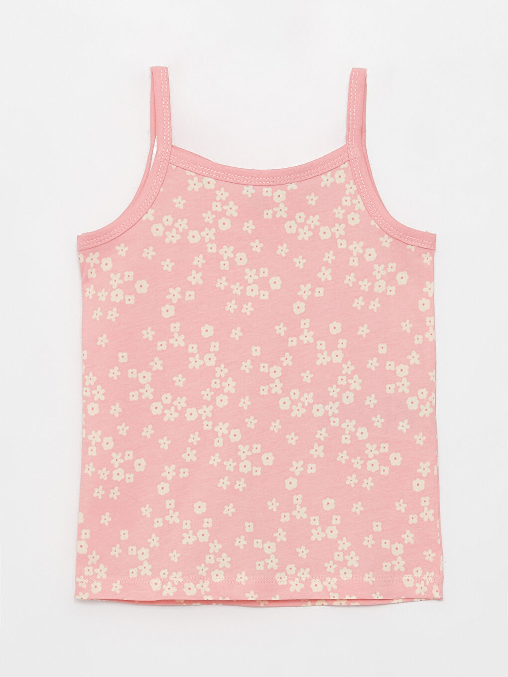 Lila Kare Yaka Desenli Kız Bebek Atlet 3'lü-1