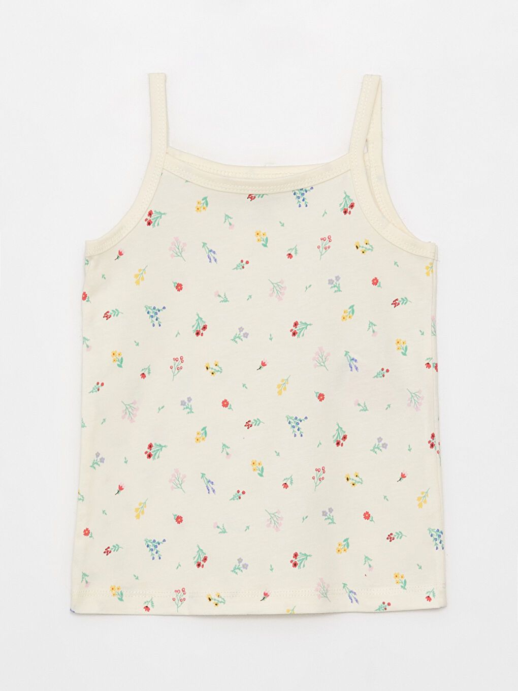 Lila Kare Yaka Desenli Kız Bebek Atlet 3'lü-2