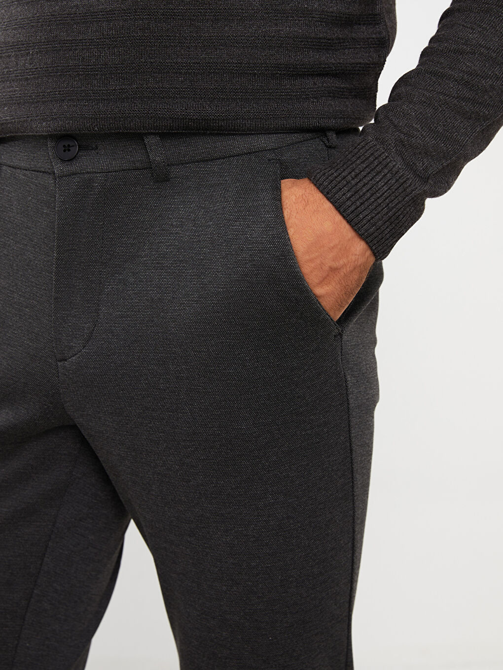 Slim Fit Men's Chino Trousers-2