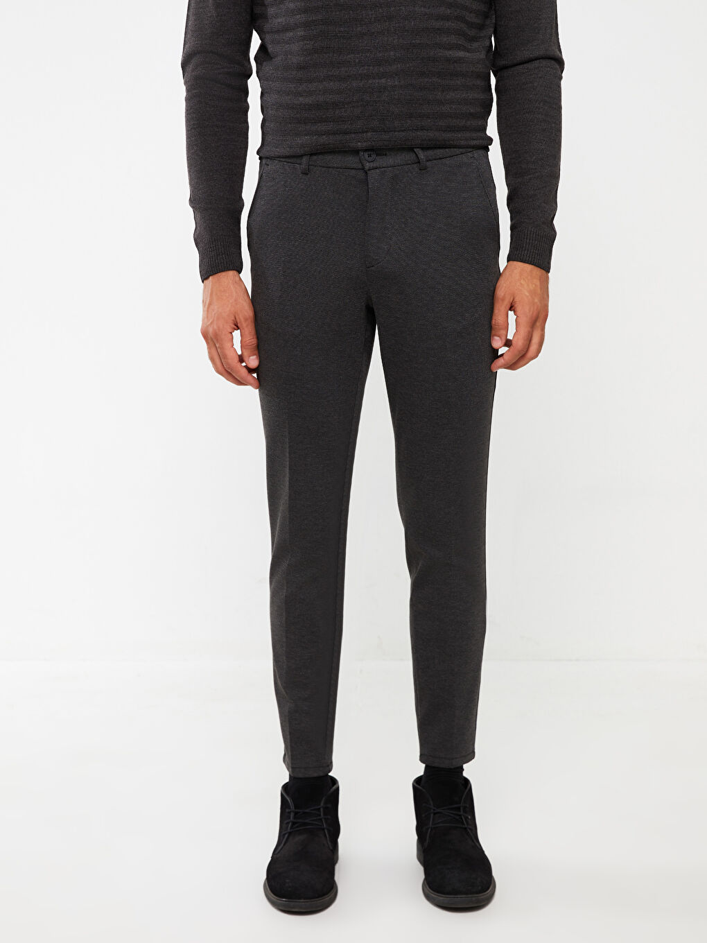 Slim Fit Men's Chino Trousers-3