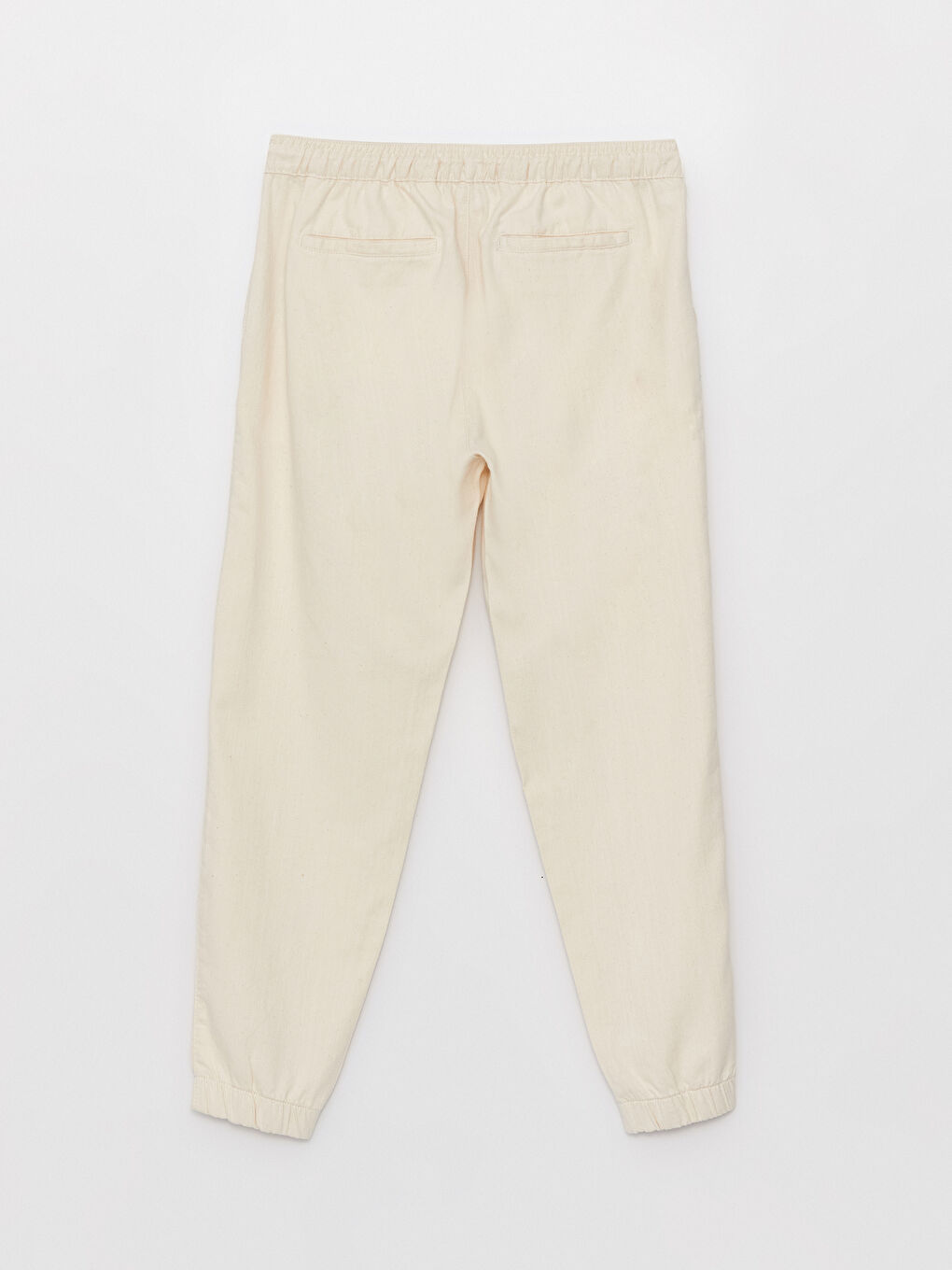 Bej Standart Kalıp Erkek Pantolon-6