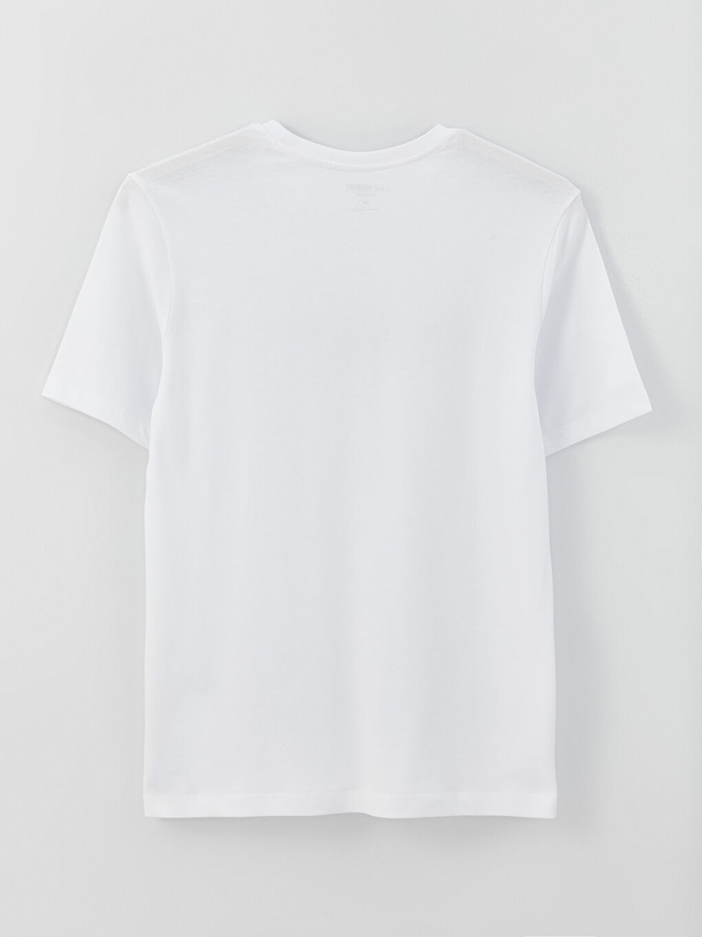 Κοντομάνικο T-shirt με Στρογγυλή Λαιμόκοψη, Εκτυπωμένο, από Χτενισμένο Βαμβάκι για Άνδρες-6