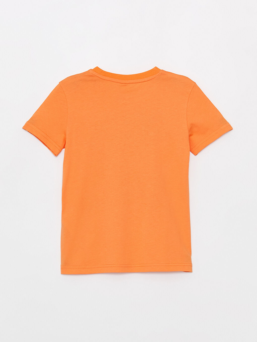 Crew Neck Printed Short Sleeve Boys' T-Shirt-1