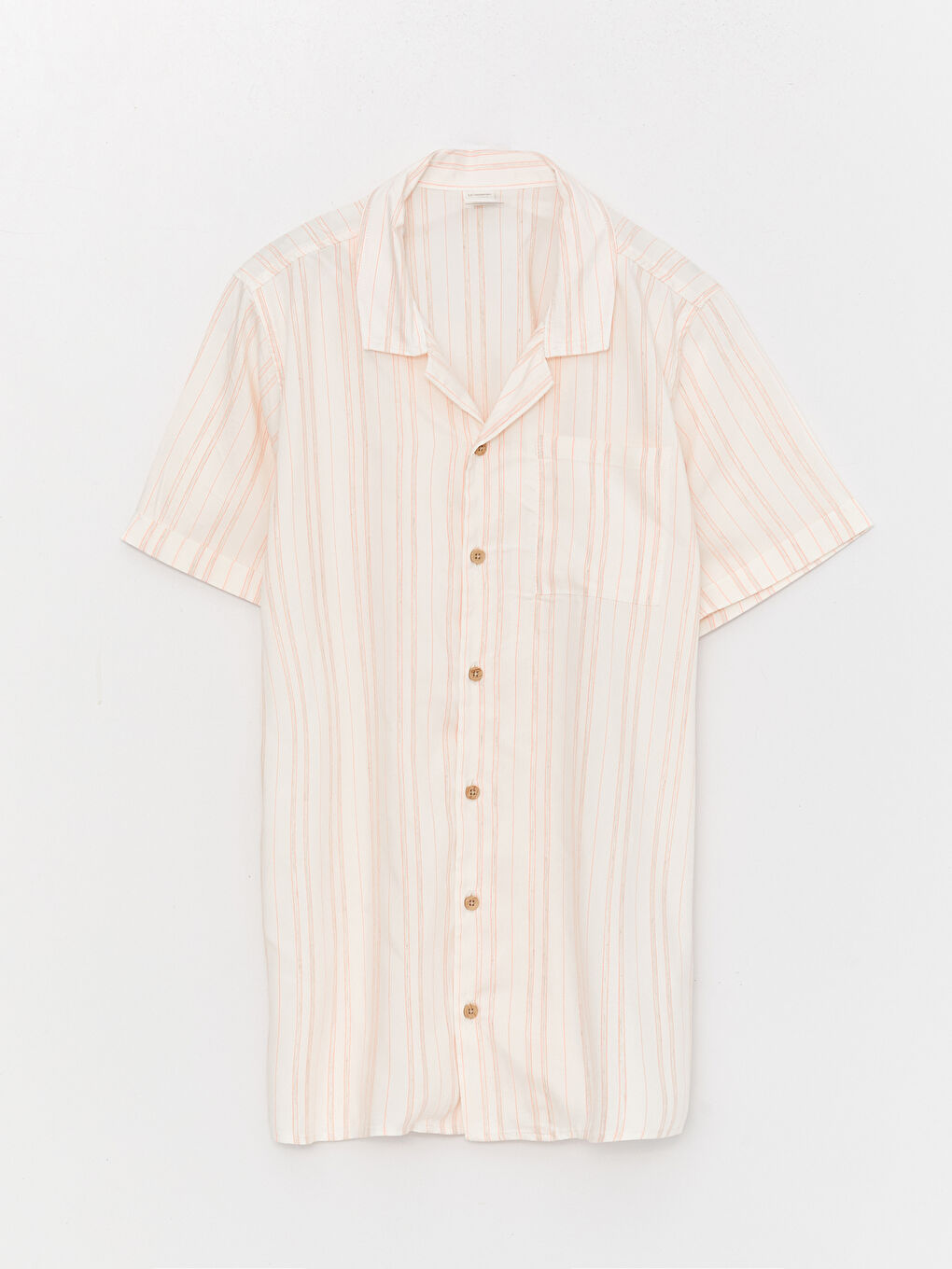 قميص وشورت مخطط خليط كتان للأولاد-2