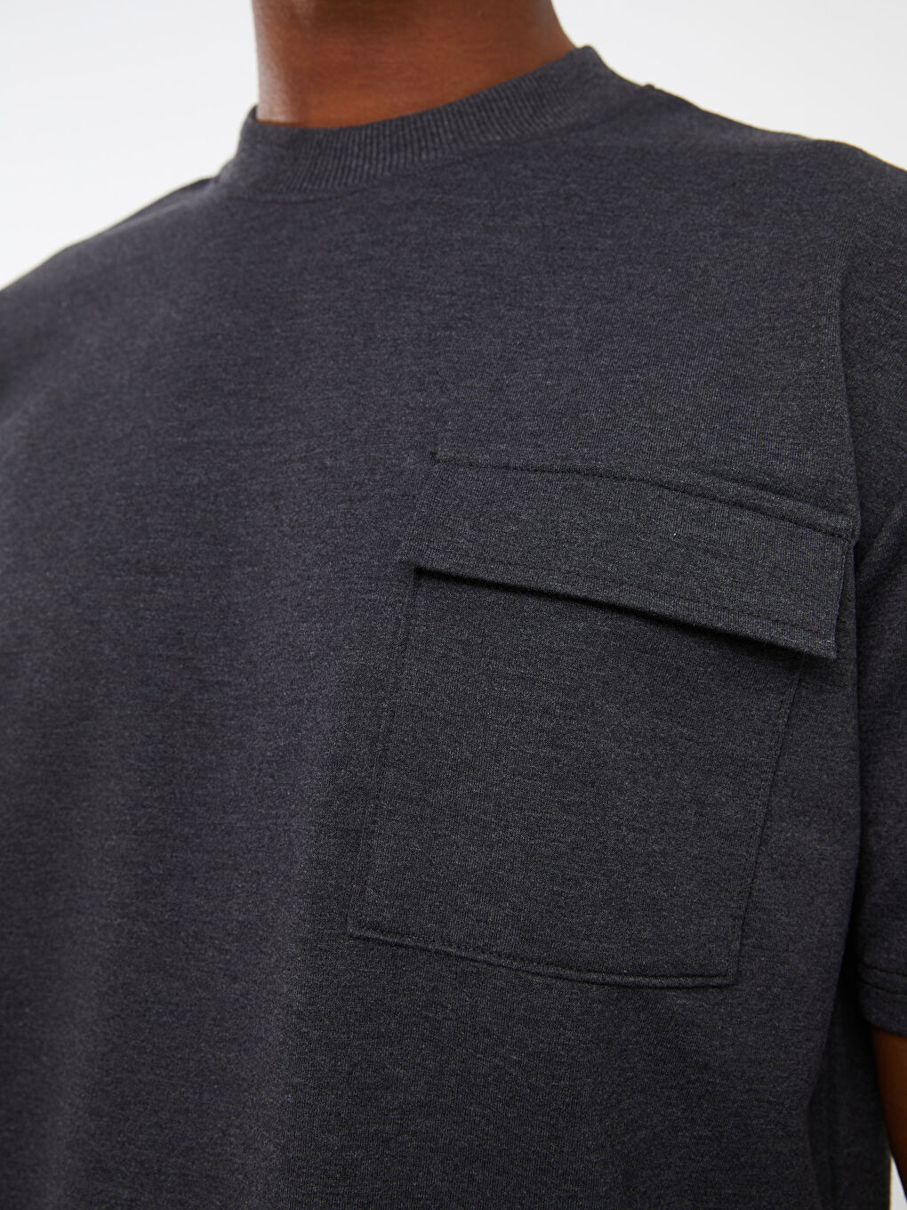 Antrasit Standart Kalıp Erkek Şortlu Takım-2