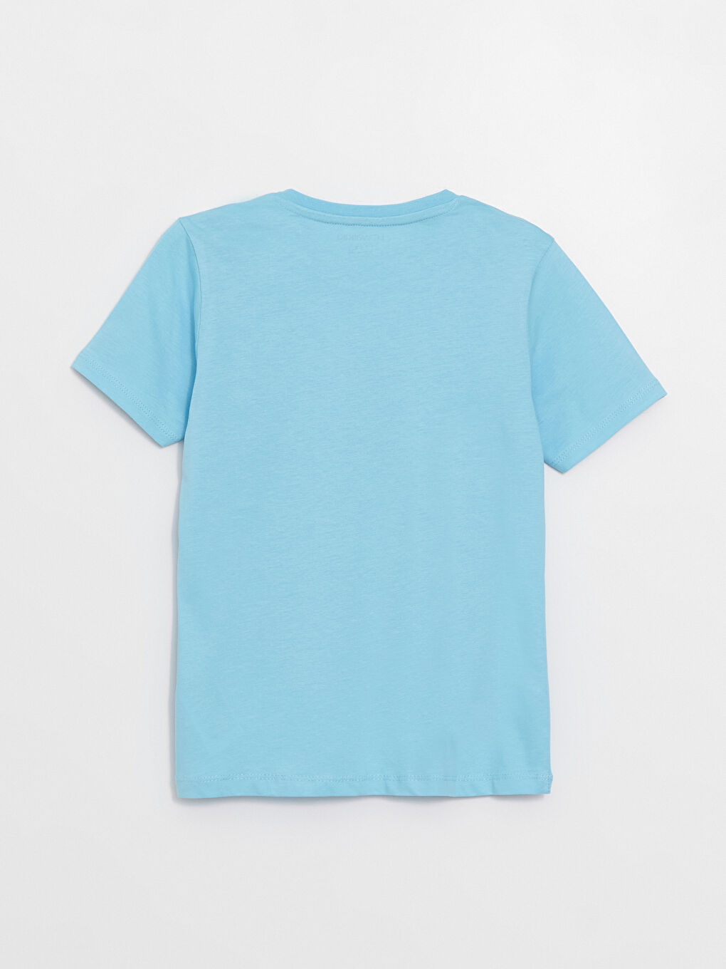 طقم بيجامة شورت بأكمام قصيرة مطبوع بياقة دائرية للأولاد-3