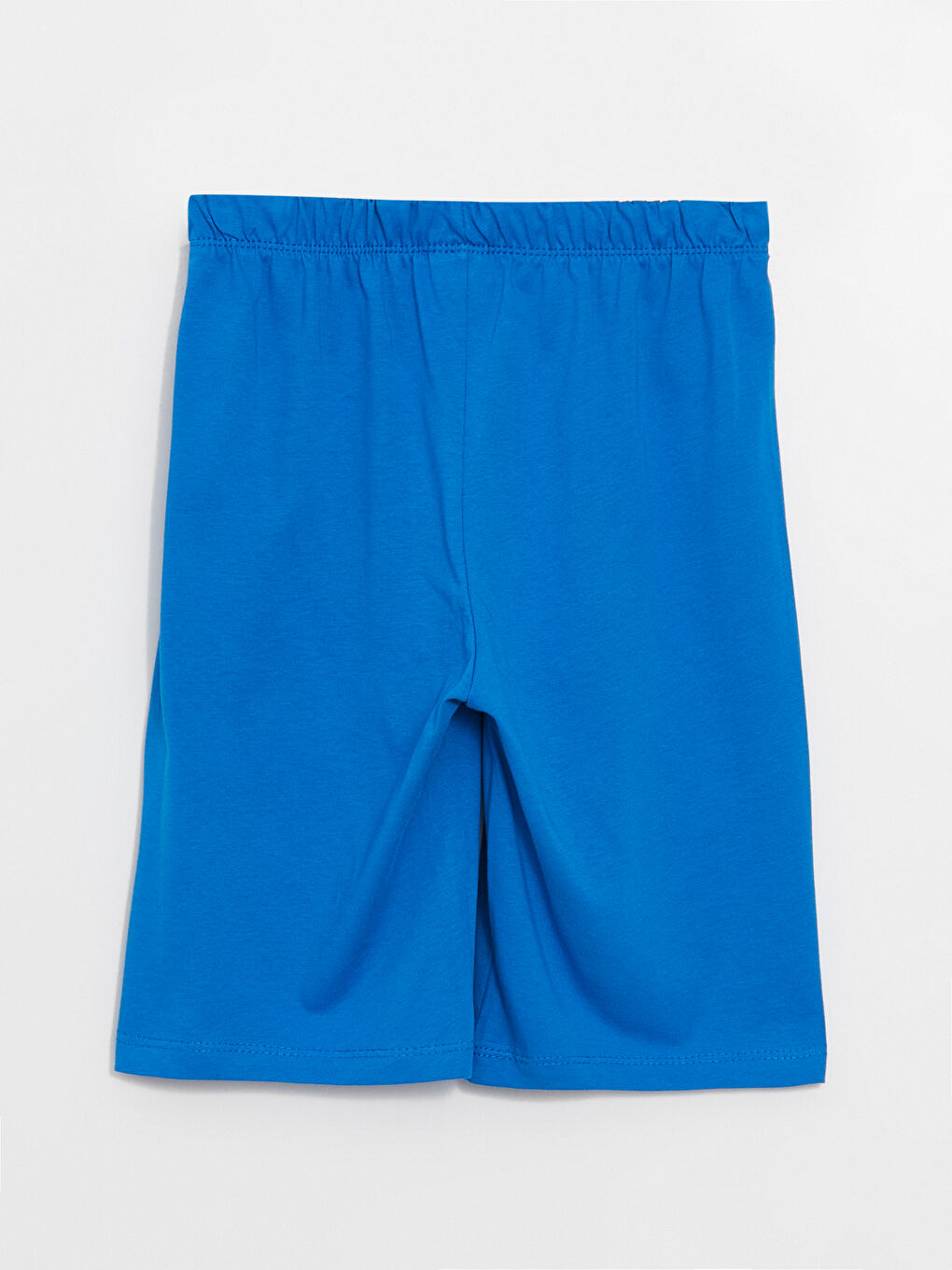 طقم بيجامة شورت بأكمام قصيرة مطبوع بياقة دائرية للأولاد-6