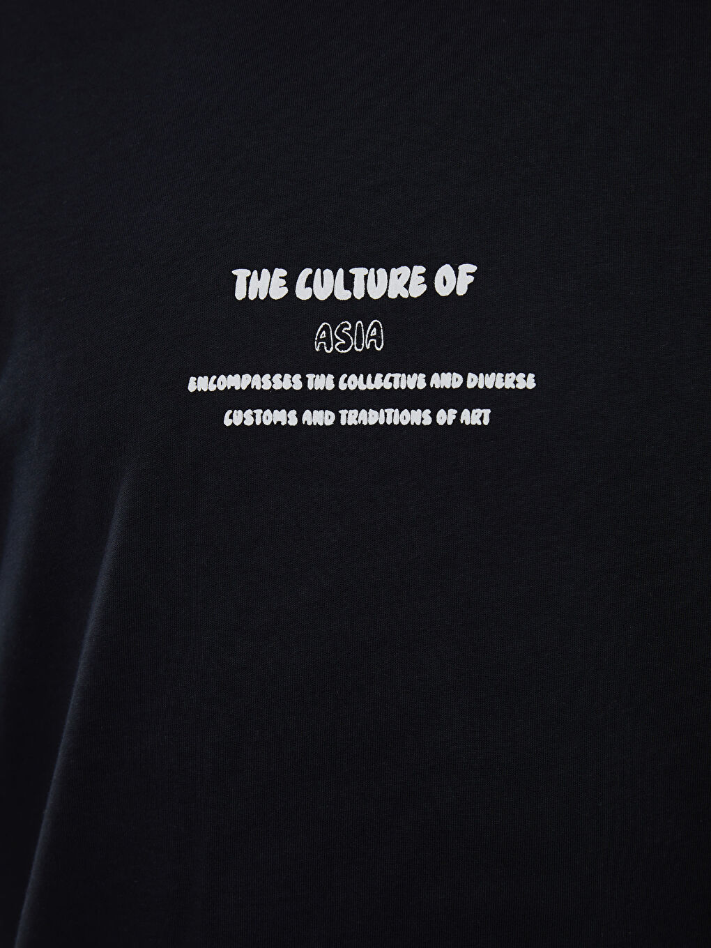 Crew Neck Short Sleeve Printed Combed Cotton Men's T-shirt-3