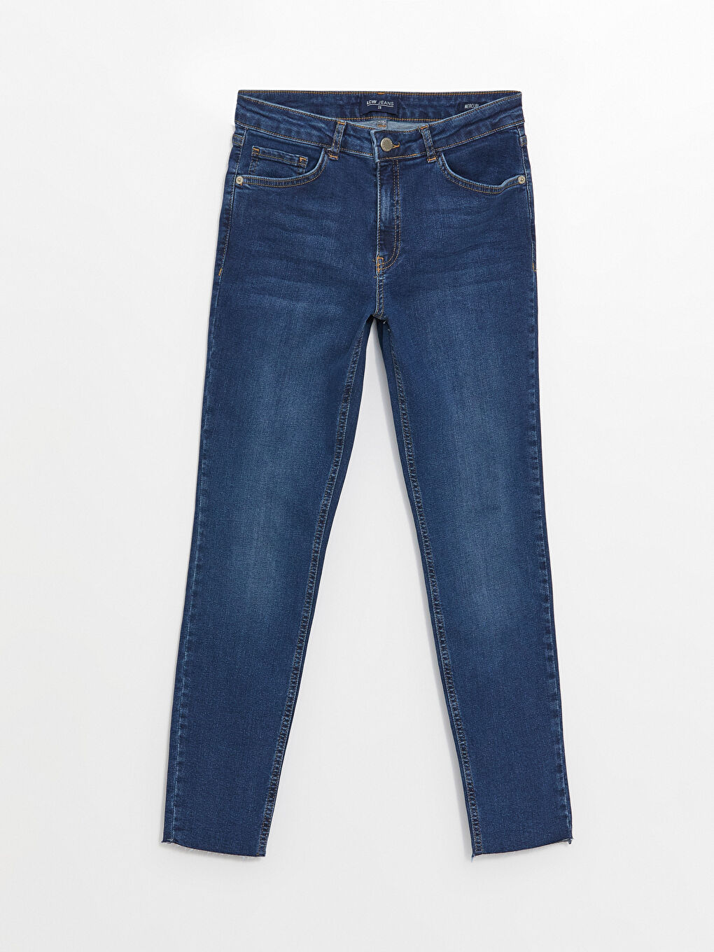 LCW Jeans Orta İndigo Rodeo Mercury Skinny Fit Kadın Jean Pantolon - 4