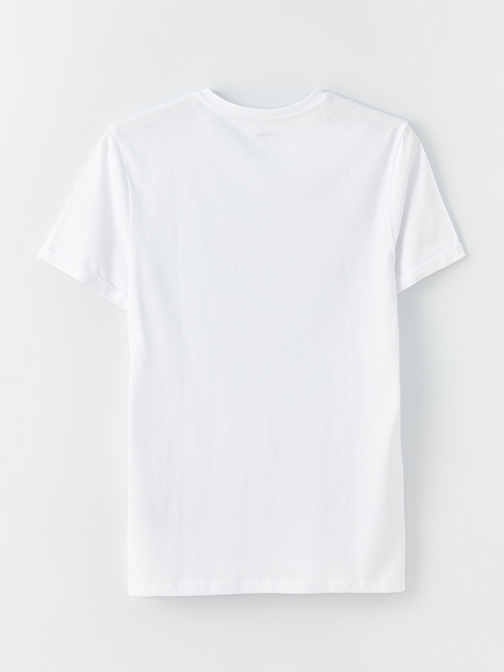 Crew Neck Short Sleeve Men's T-shirt-6