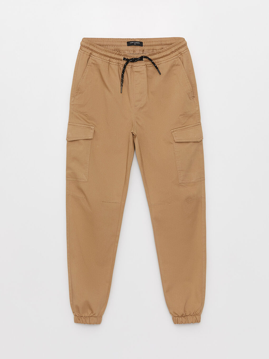 XSIDE Bej Slim Fit Erkek Kargo Pantolon - 5