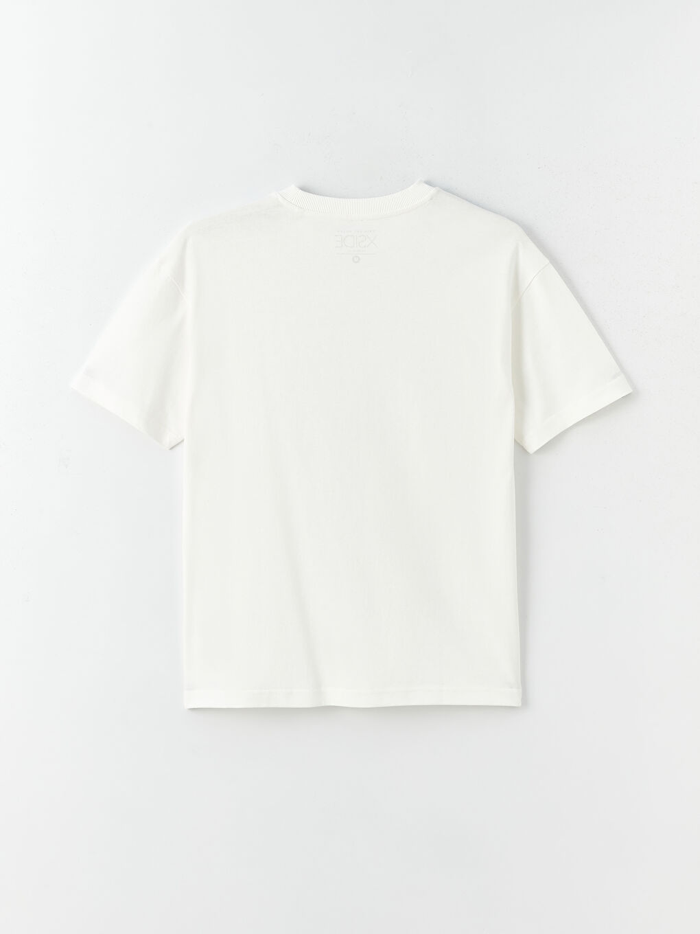 T-shirt Oversize à Col Rond et Manches Courtes en Jersey pour Hommes-6