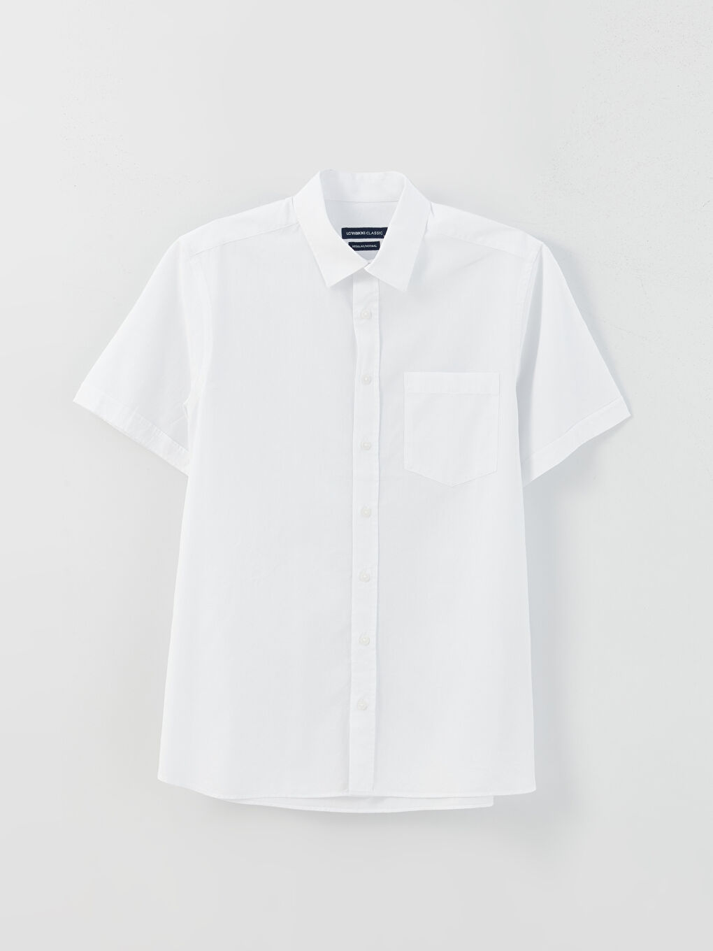 Regular Fit Short Sleeve Men's Shirt-5