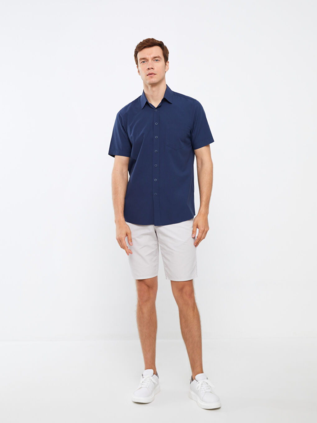 Chemise à Manches Courtes Coupe Régulière pour Hommes-2