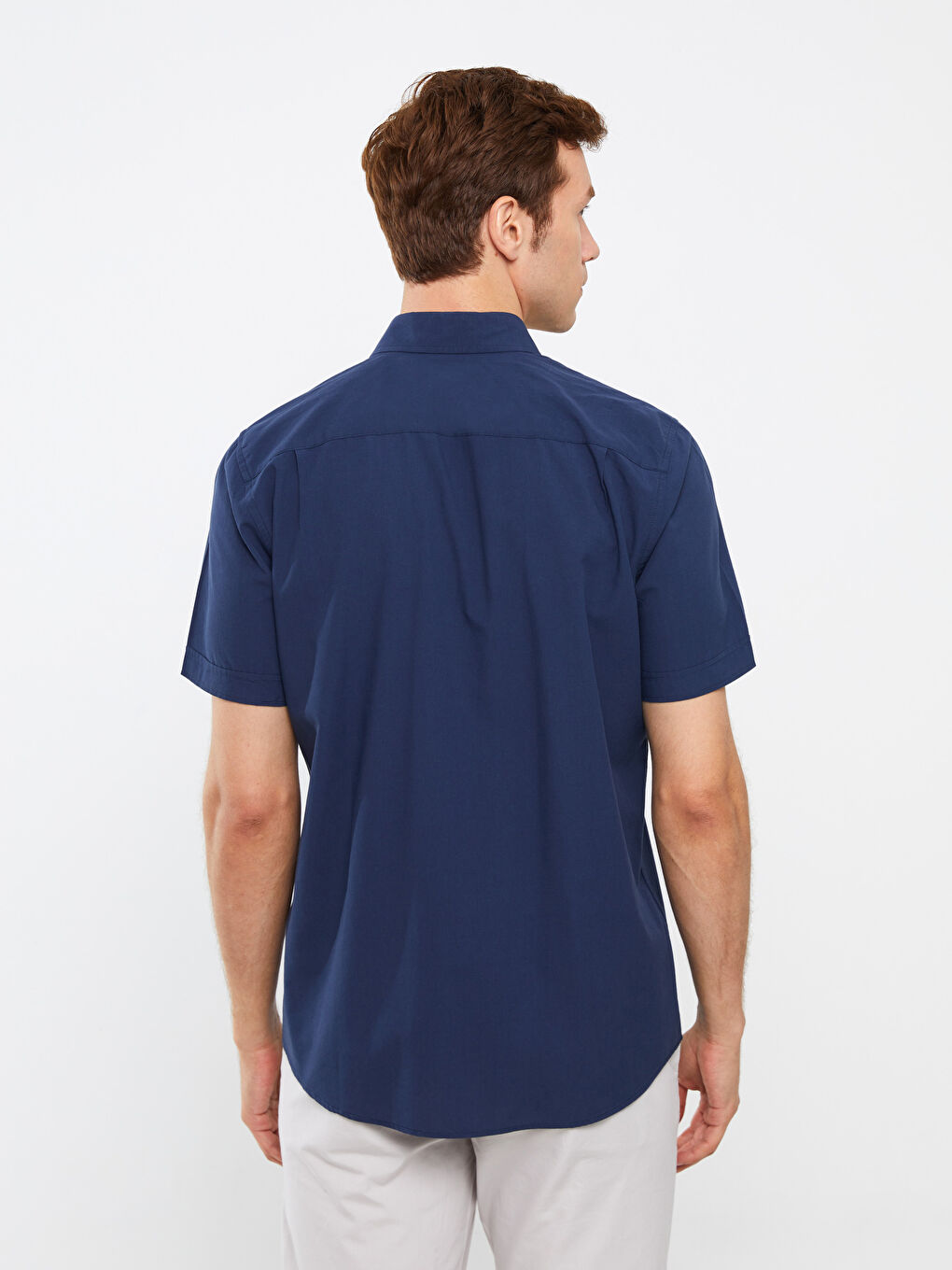Chemise à Manches Courtes Coupe Régulière pour Hommes-4
