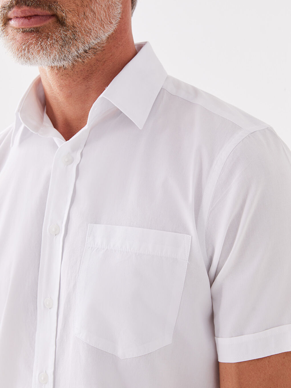 Regular Fit Short Sleeve Men's Shirt-3