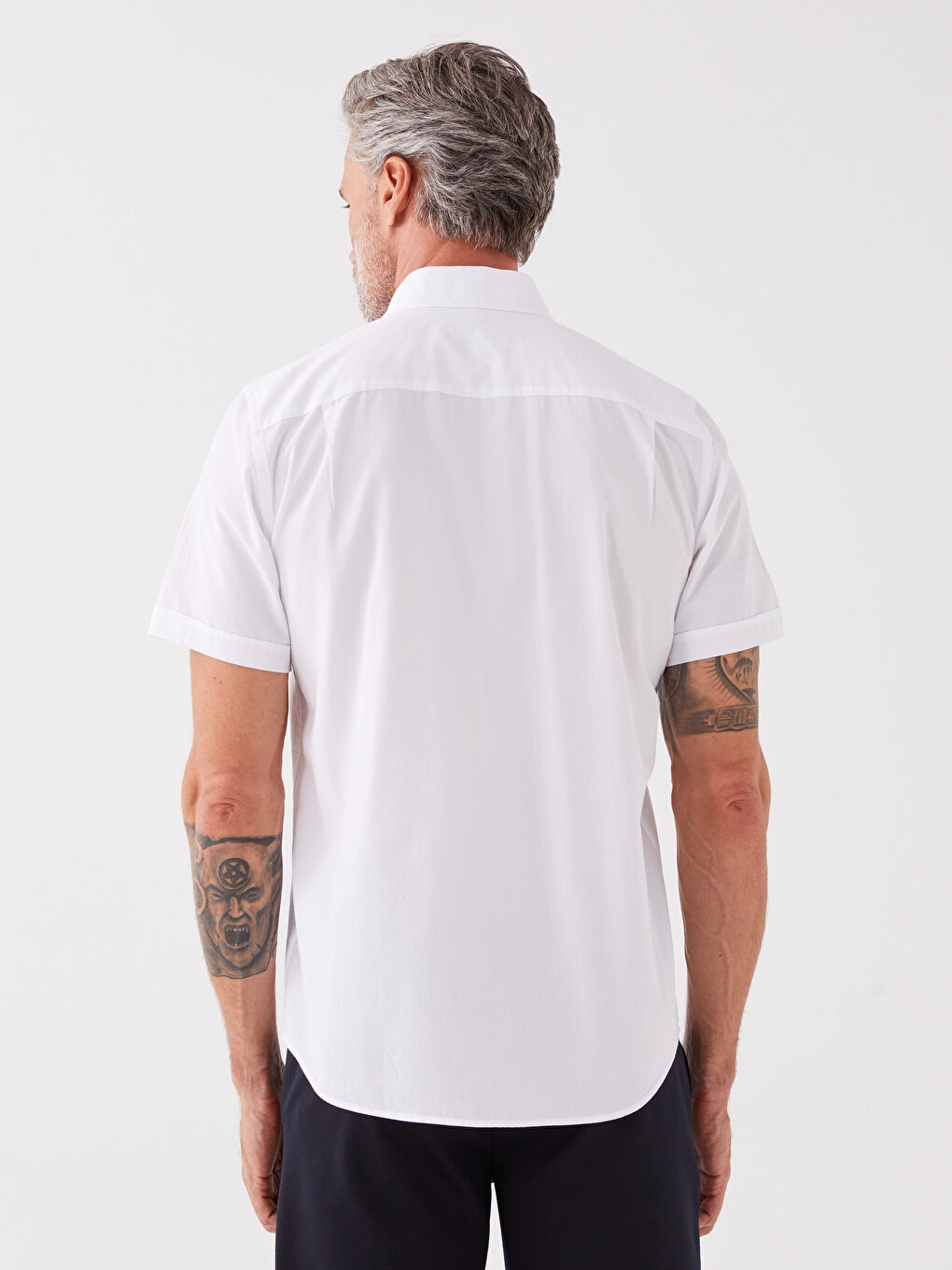 Regular Fit Short Sleeve Men's Shirt-4