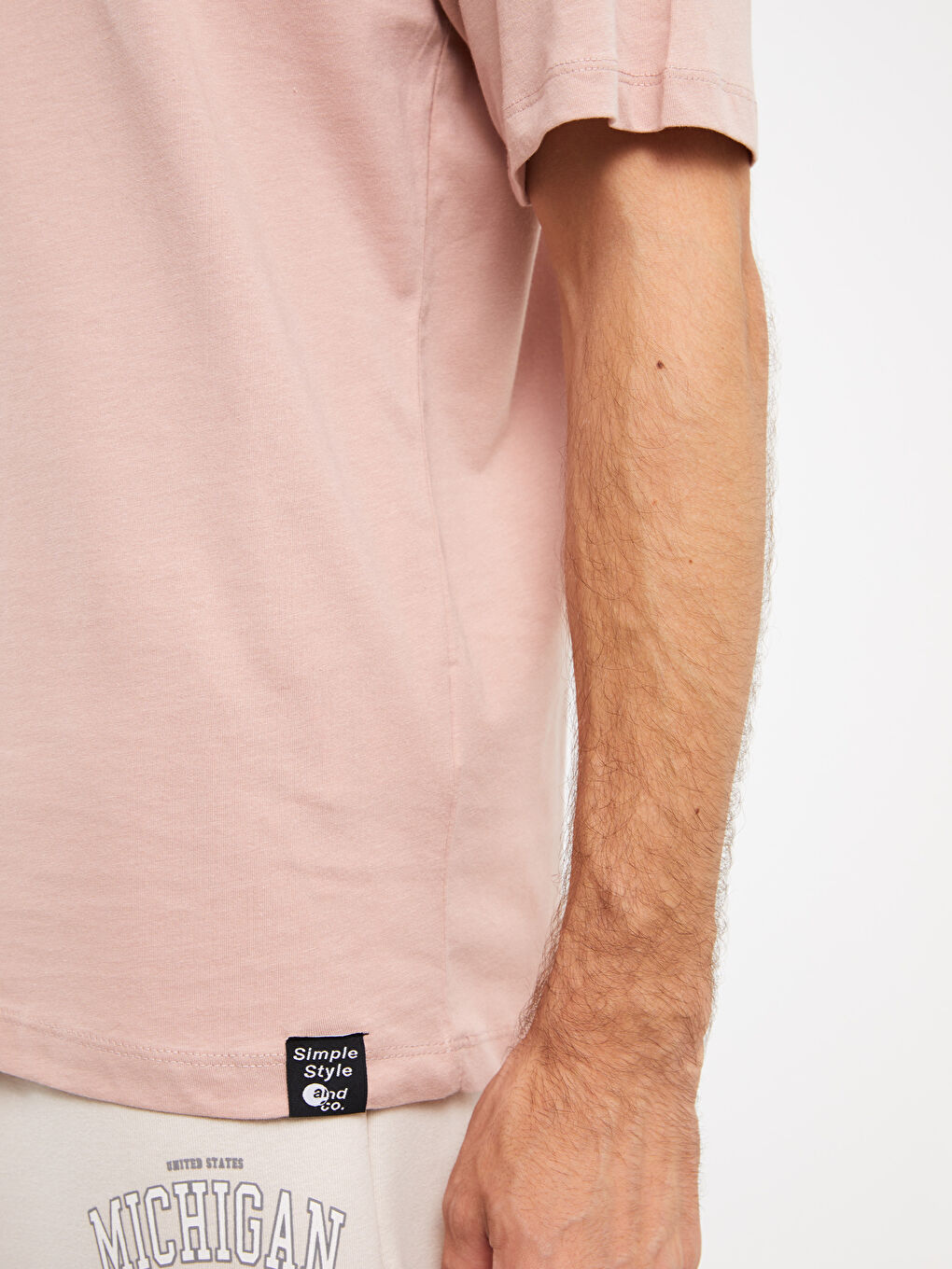 XSIDE Crew Neck Jersey Men's T-Shirt -S3KC99Z8-JLY