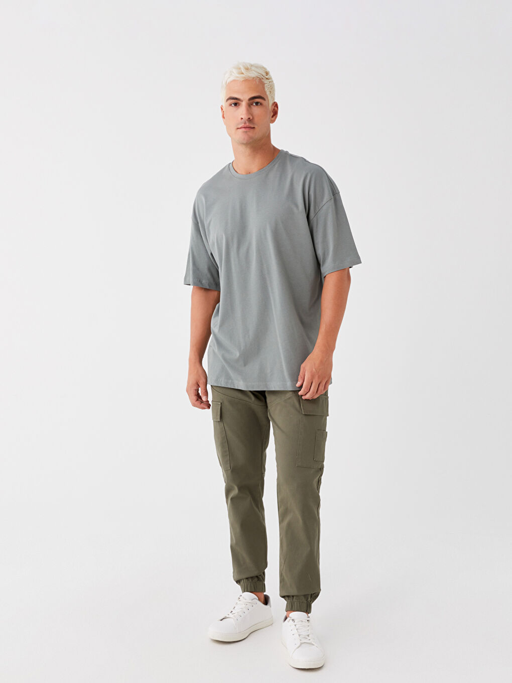 Crew Neck Jersey Men's T-Shirt-1