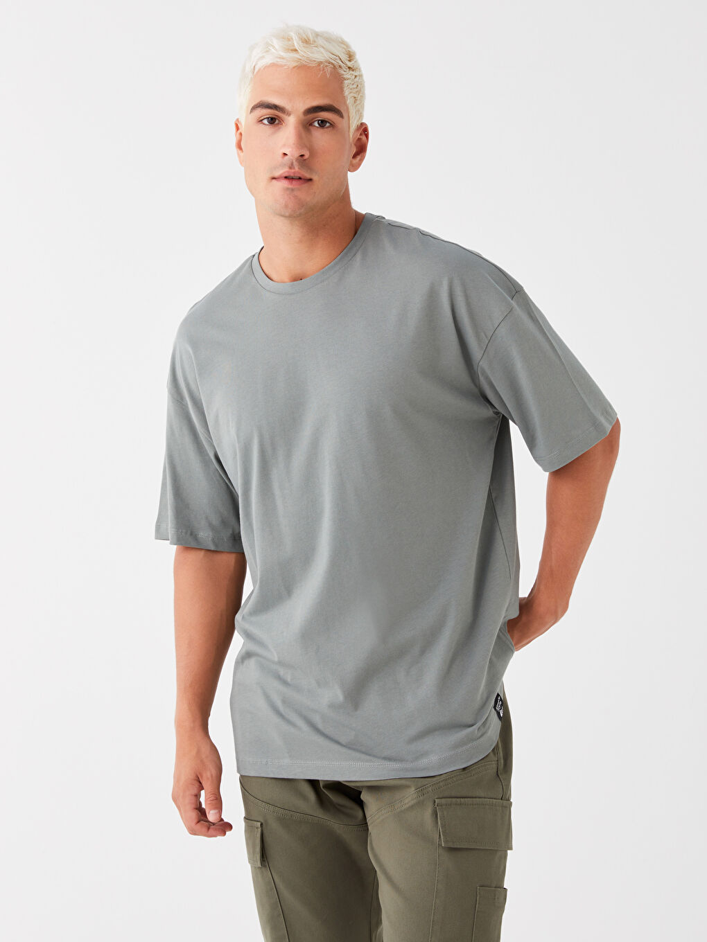 Crew Neck Jersey Men's T-Shirt-2