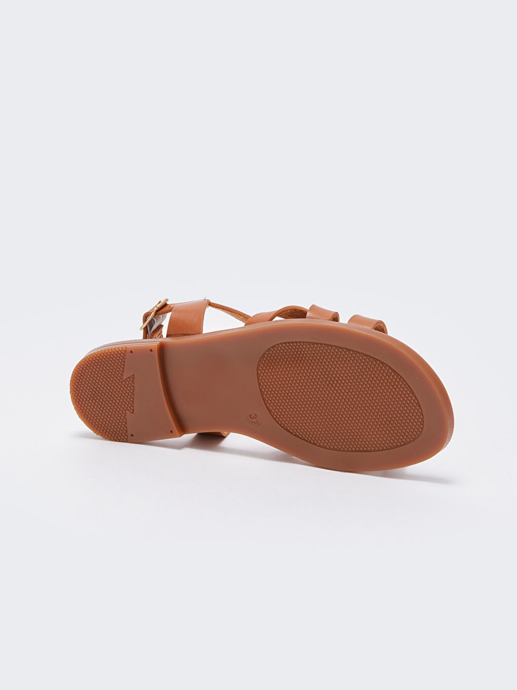 Cross-Strap Faux Leather Women's Sandals-3