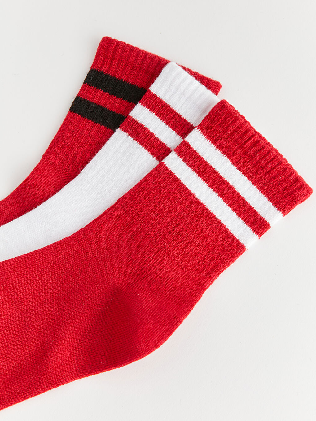 Striped Boys' Ankle Socks 3-Pack-2