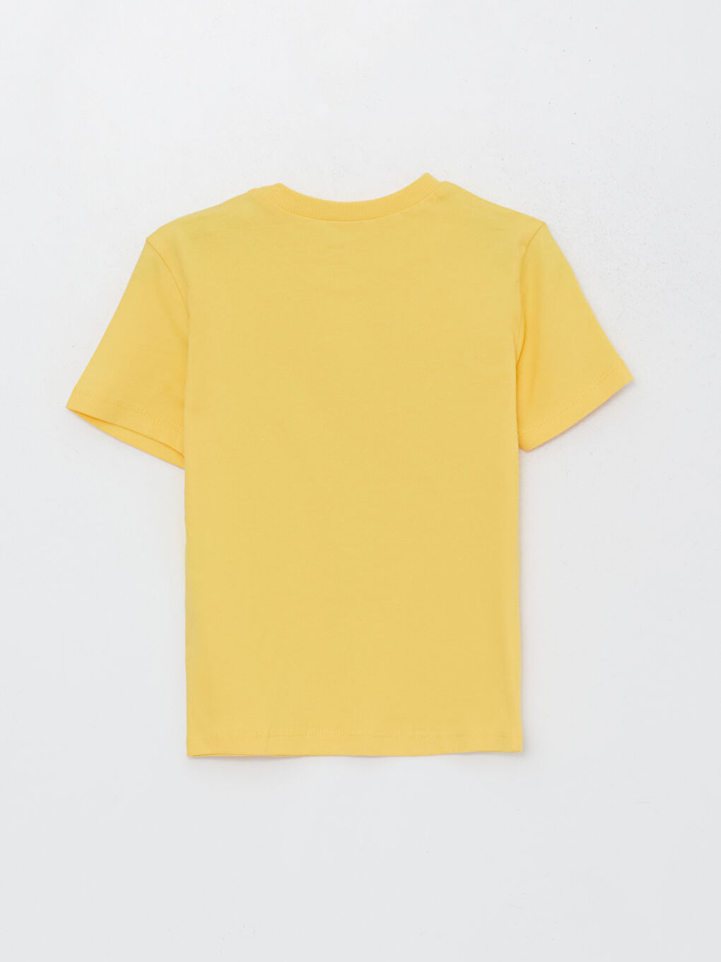 Crew Neck Short Sleeve Printed Baby Boys' T-Shirt-1