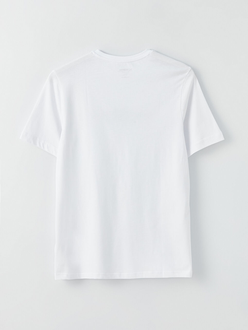 Tricou pentru Bărbați cu Guler Rotund, Mânecă Scurtă, Imprimat, din Bumbac Pieptănat-6