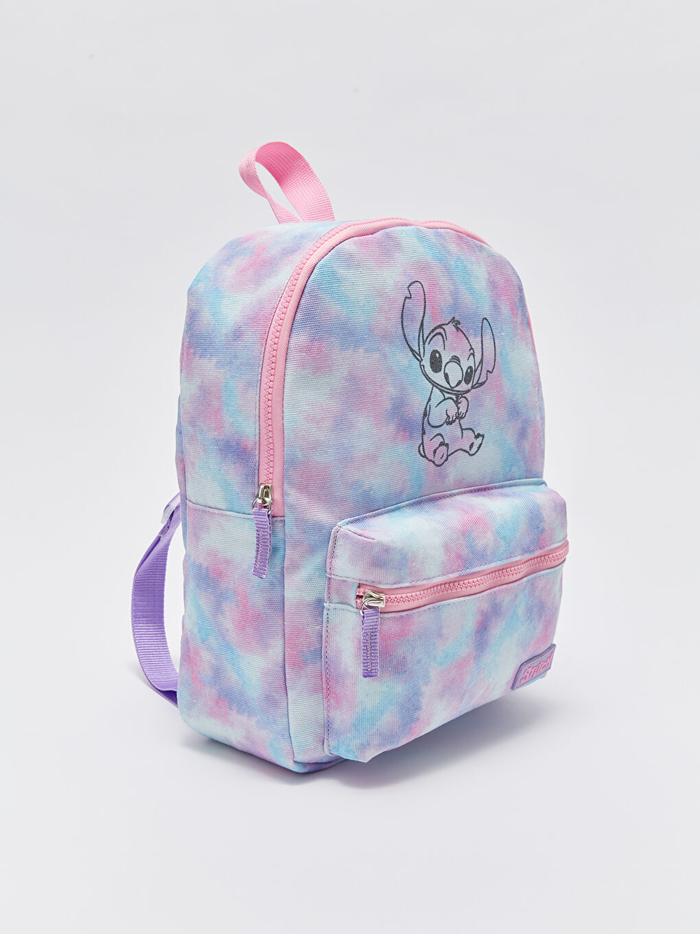 Karışık Stitch Baskılı Kız Çocuk Sırt Çantası-1