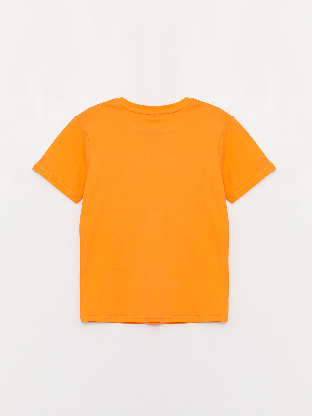 Crew Neck Printed Short Sleeve Boys' T-Shirt-1