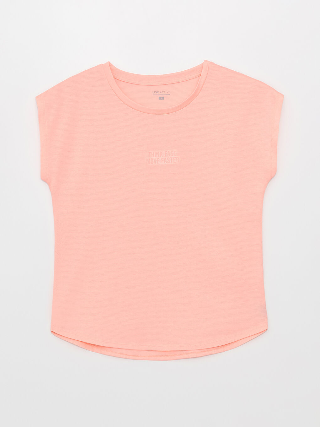 T-shirt à manches courtes imprimé à col rond pour femmes-5
