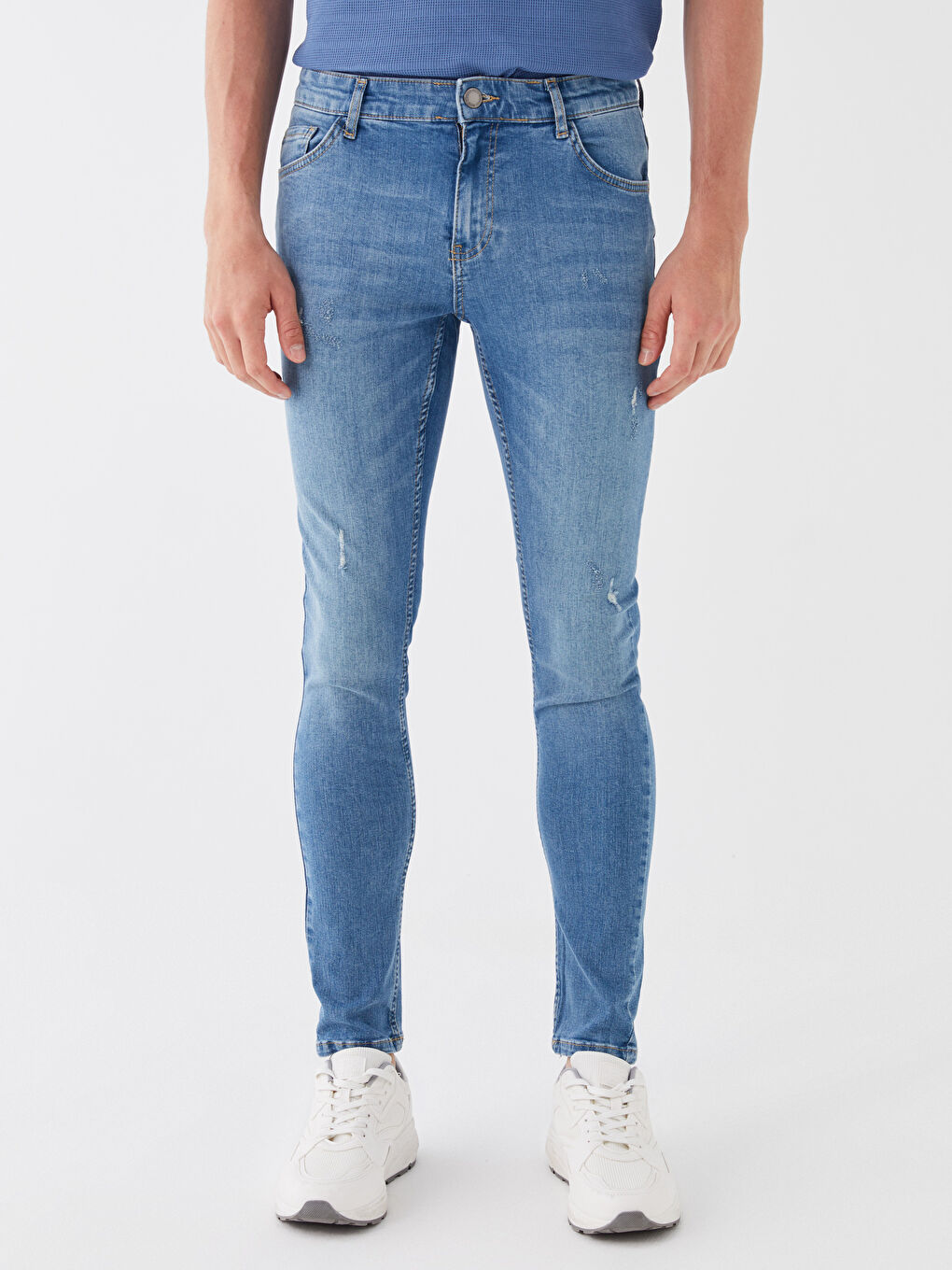 LCW Jeans Orta İndigo Rodeo 770 Super Skinny Erkek Jean Pantolon - 1