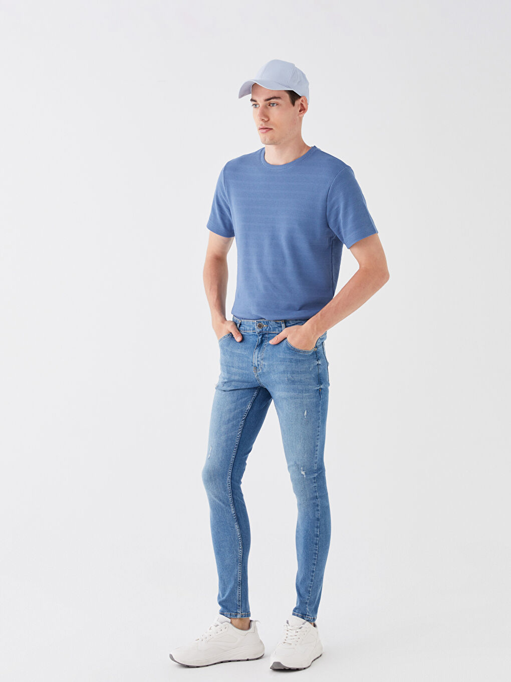 LCW Jeans Orta İndigo Rodeo 770 Super Skinny Erkek Jean Pantolon - 2