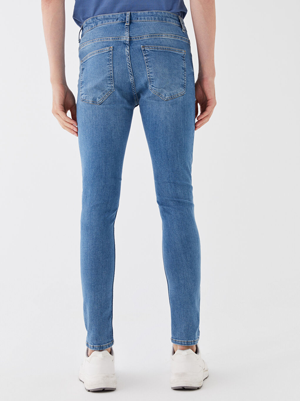 LCW Jeans Orta İndigo Rodeo 770 Super Skinny Erkek Jean Pantolon - 4