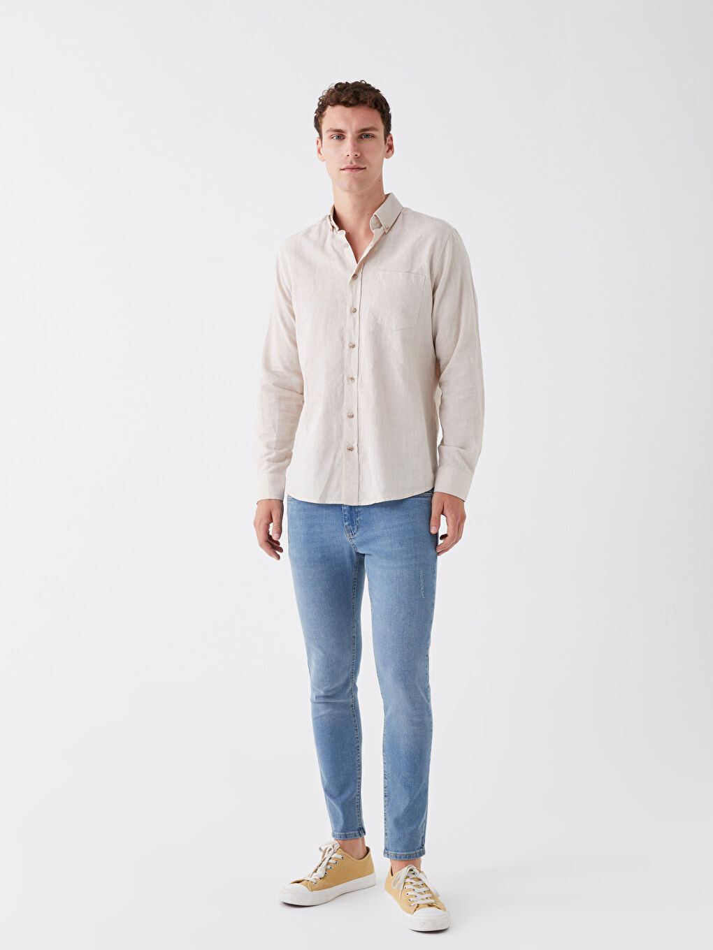 760 جينز سكيني فيت للرجال-1