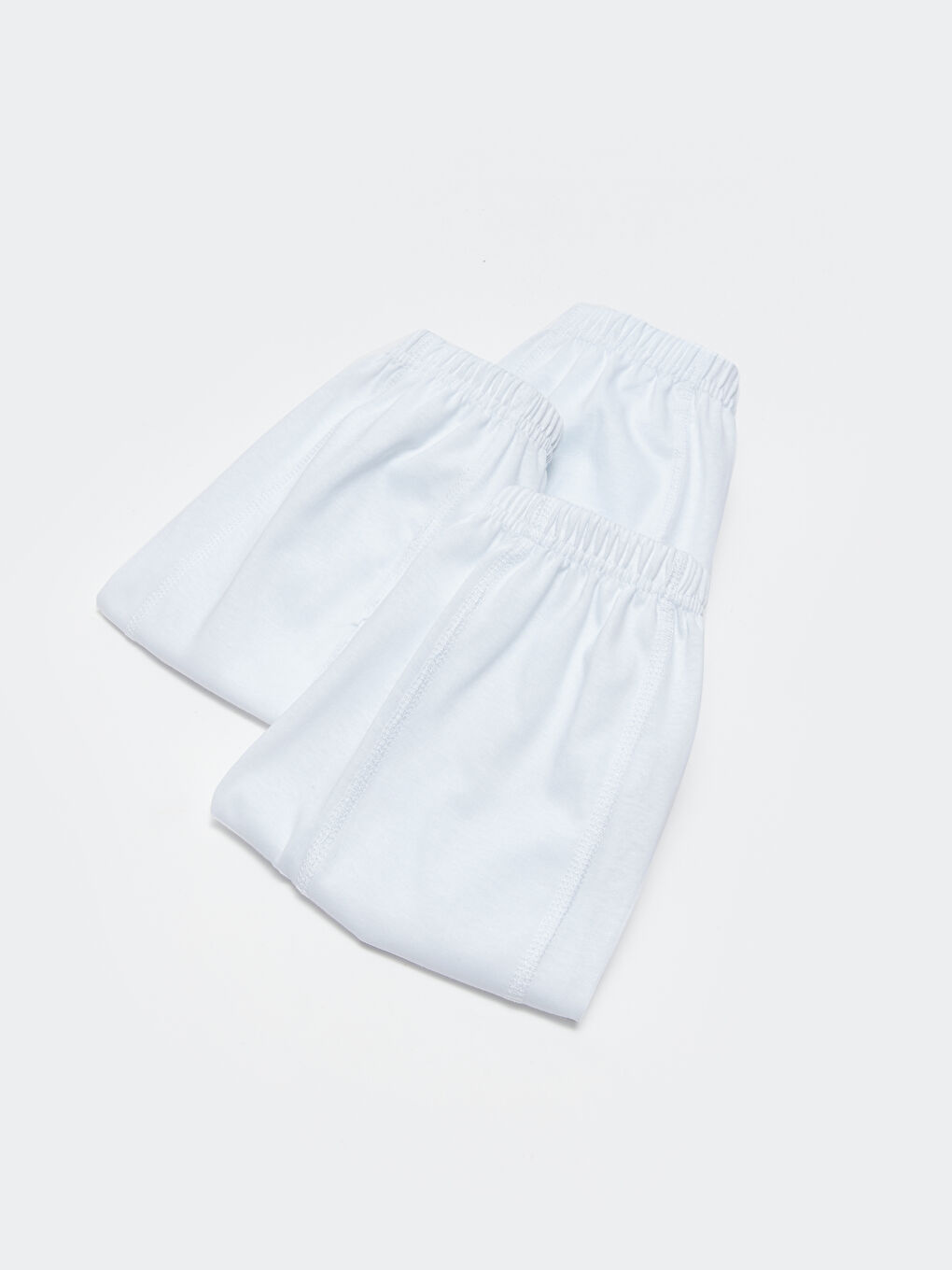 Beyaz Standart Kalıp Erkek Boxer 3'lü-1