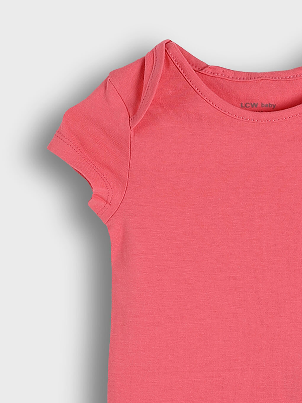 Basic Baby Girls Snap-Button Bodysuit 2 Pack-2